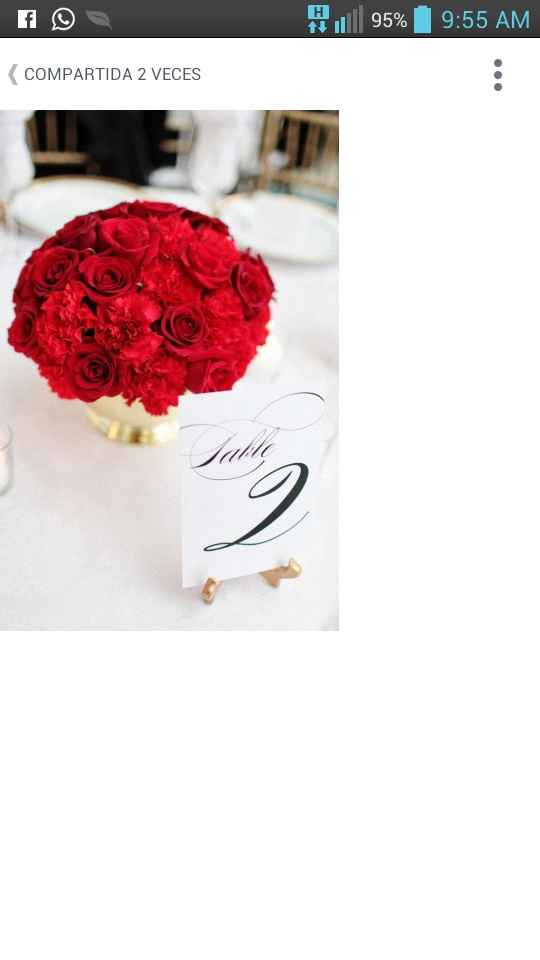 Ideas para boda en rojo y blanco :) - 2