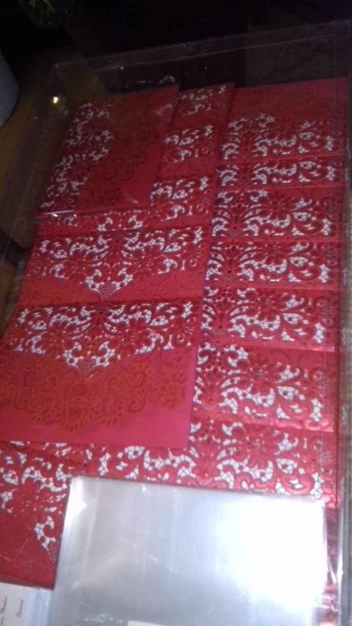 Mis invitaciones rojas!!! - 3