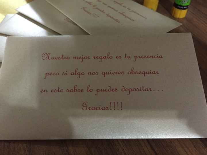 Mis sobres para regalo!!!! - 2