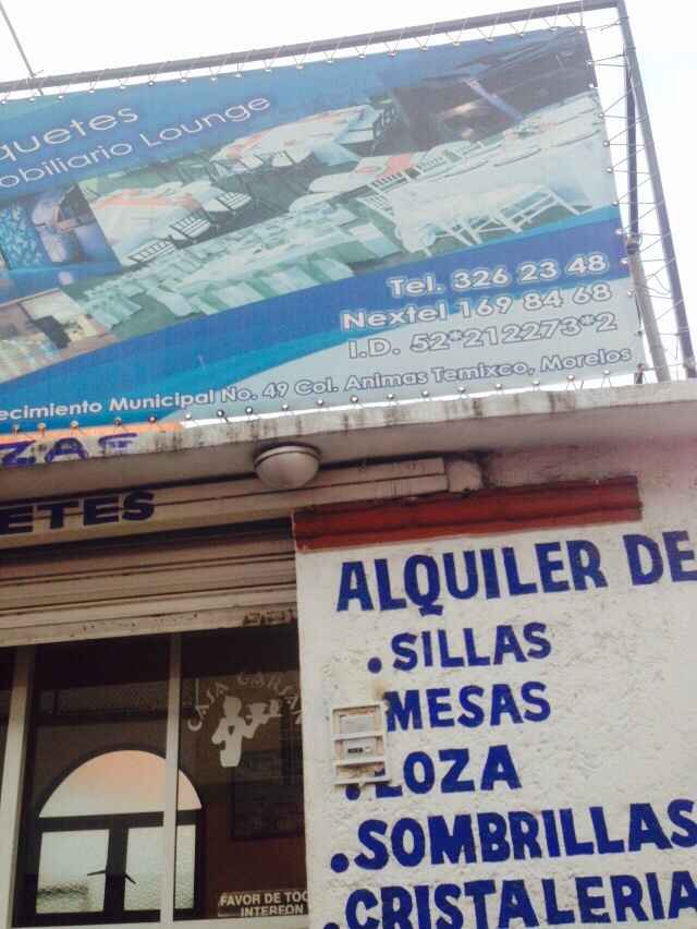 Con quién conseguir en morelos letras para colocar en una mesa - 1