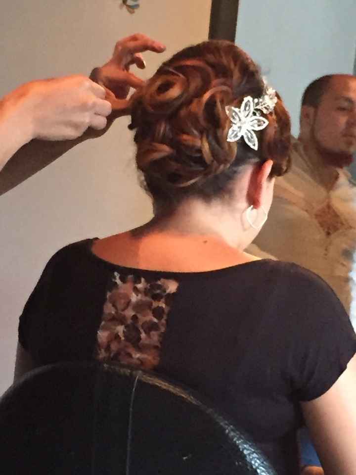 Prueba de peinado y maquillaje - 1