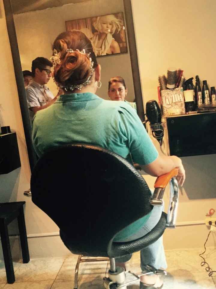 Prueba de peinado y maquillaje - 3