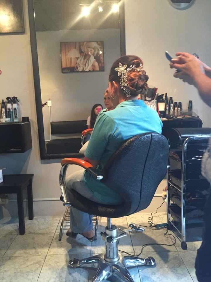 Prueba de peinado y maquillaje - 4