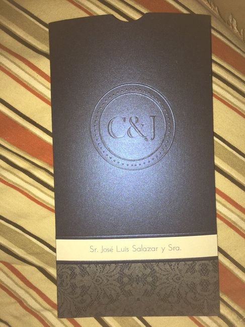 Miren como quedaron mis invitaciones - 1