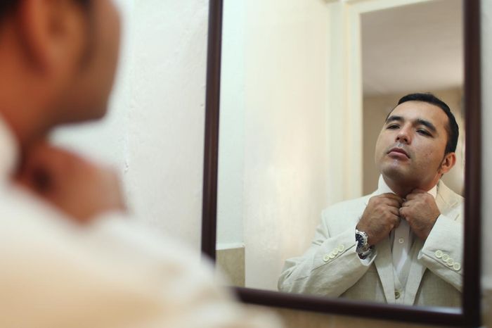El guapo de mi ahora esposo.