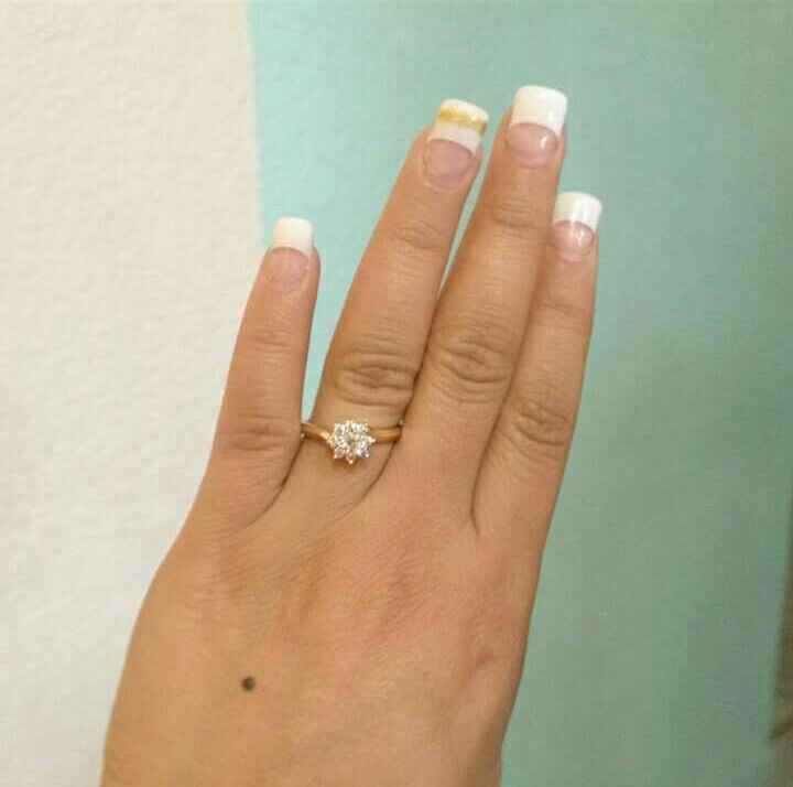 Brides a presumir su anillo de compromiso !! - 1