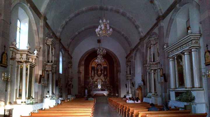 Interior de la iglesia 