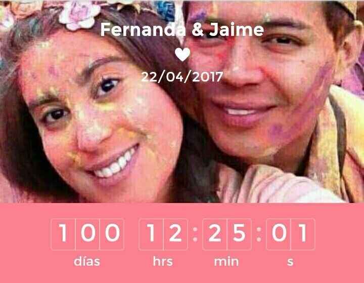100 días por fin  
