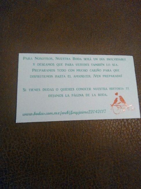 Invitaciones listas por fin !! - 4