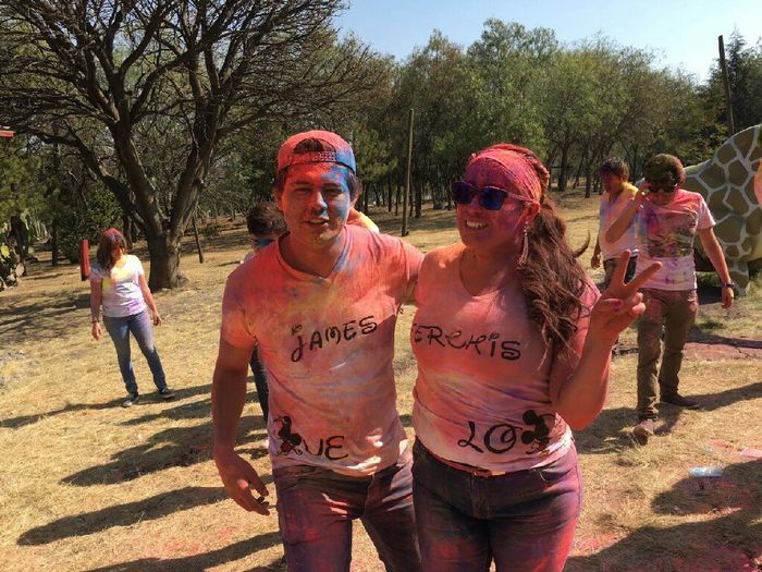 Sesion de fotos con polvos holi - 7