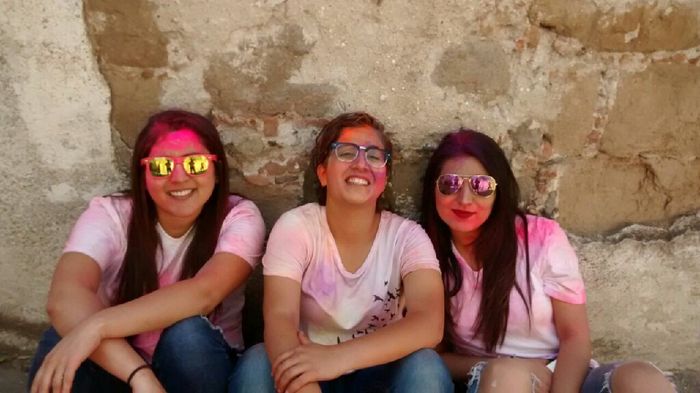 Sesion de fotos con polvos holi - 8