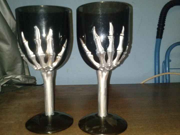 las copas del brindis