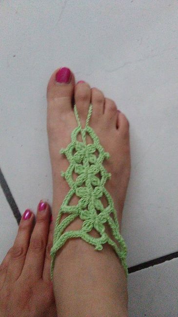 Mi boda prehispánica pies descalzos damas