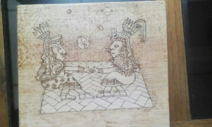 Invitación ritual prehispánico 2