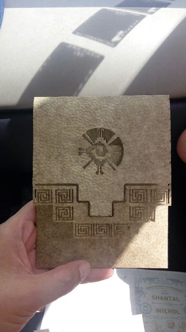 Invitación ritual prehispánico 3