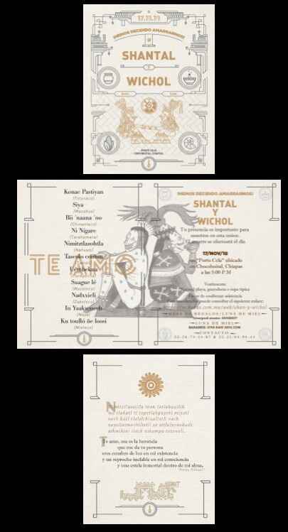 Invitacion ritual prehispanico - 1