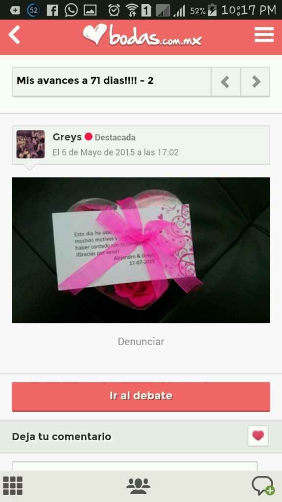 Regalo a los invitados y el dulce (2 preguntas a la vez) - 4