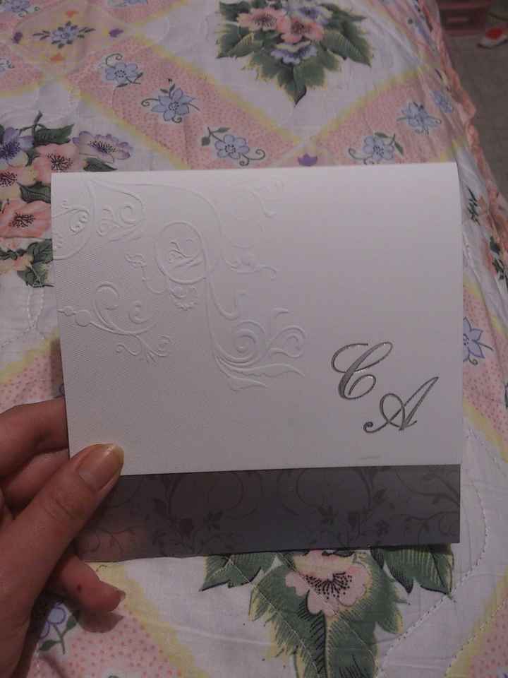 Como seran o fueron sus invitaciones?  - 2