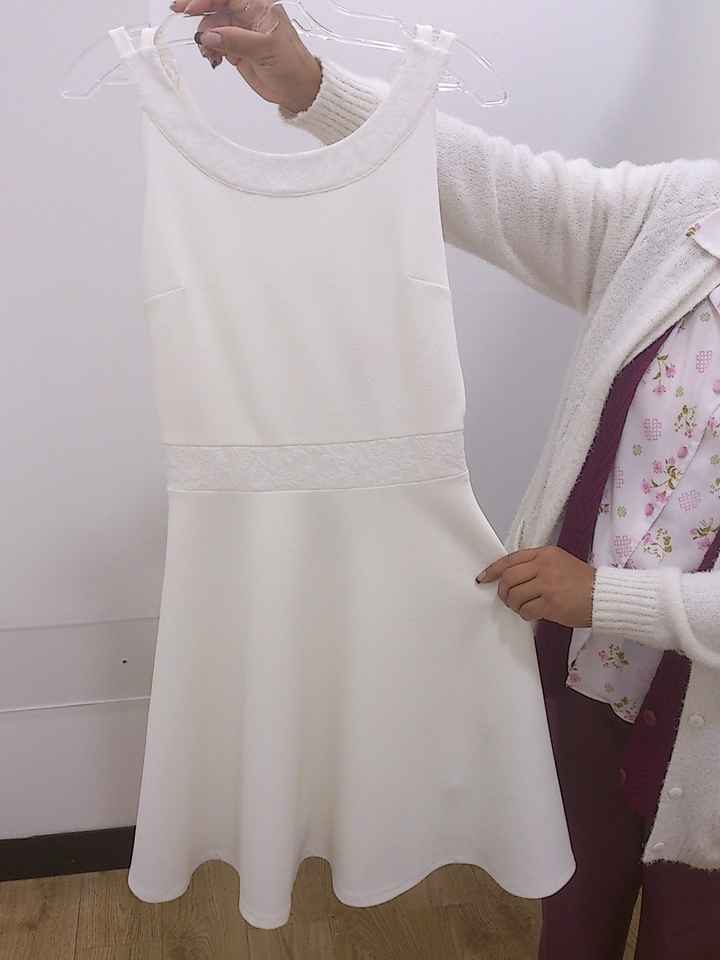 Listo el vestido para boda civil!!! - 1