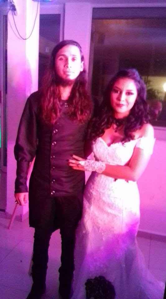 no sonreímos mucho pero estábamos super felices 