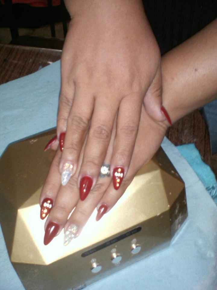 Mis uñas en rojo - 3