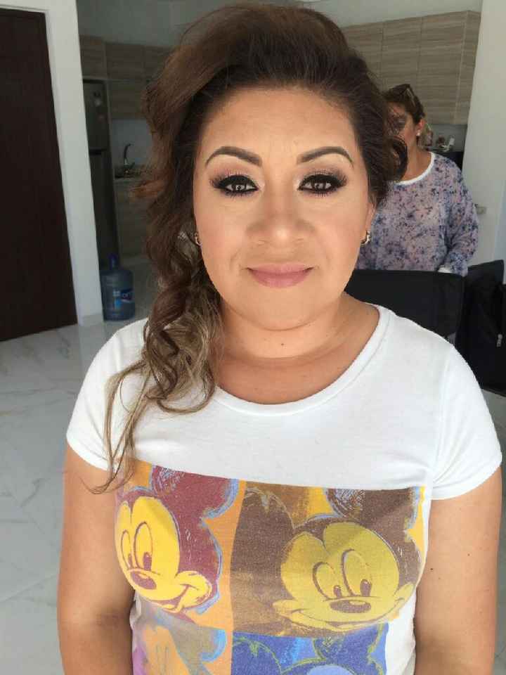 Prueba de maquillaje y peinado - 1