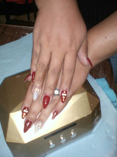 Mis uñas en rojo - 3
