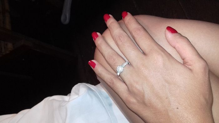 y tu anillo como es??? 😍😍😍😍 - 1