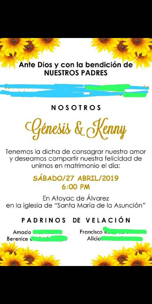 ¡mis invitaciones! - 1