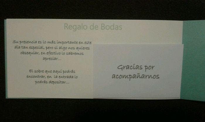 Buzon de regalos (dinero) - 1