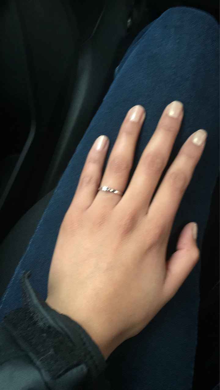 Si hubieras podido elegir el anillo de compromiso.. - 1