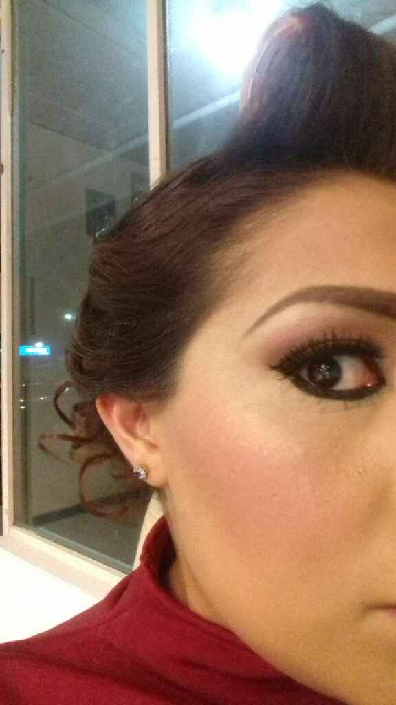 Prueba maquillaje y peinado - 1