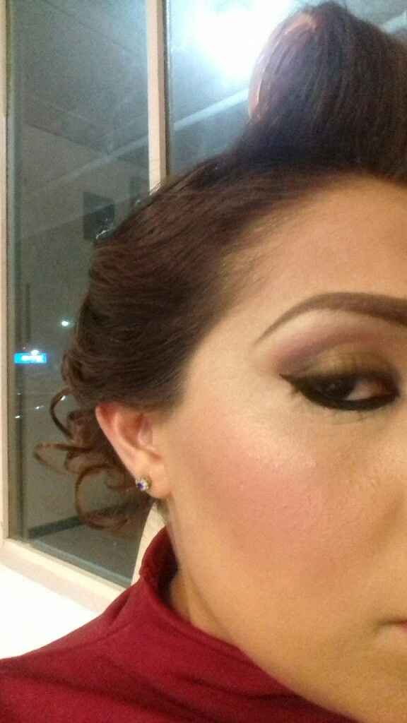 Prueba maquillaje y peinado - 2