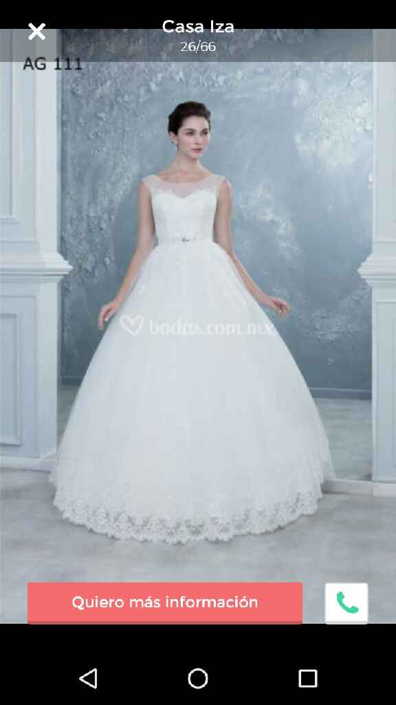 Cómo sera sus vestidos de novia - 1