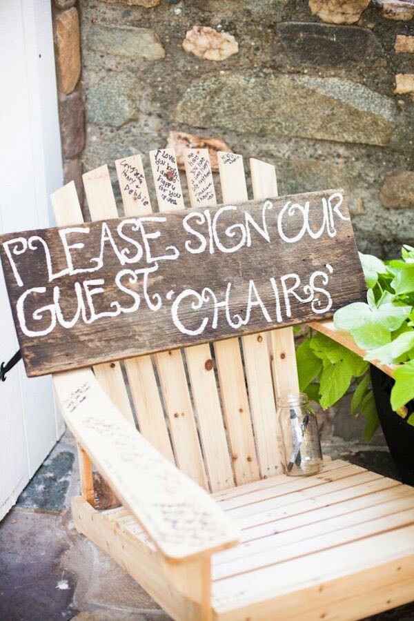 5 ideas para las firmas de los invitados - 1