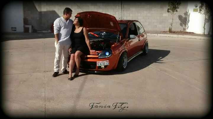 Nuestra primera sesión de fotos..a 1 año - 2