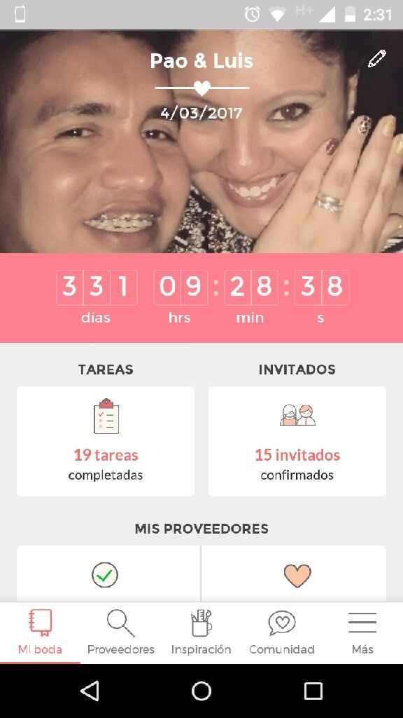 ¿Cuántos días, horas y minutos faltan para tu boda? - 1