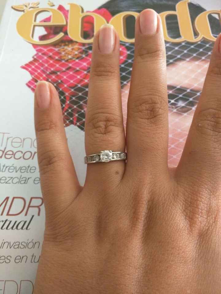 ¡Llegó la hora de presumir el anillo! - 1