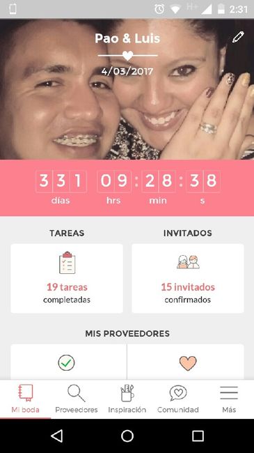 ¿Cuántos días, horas y minutos faltan para tu boda? - 1