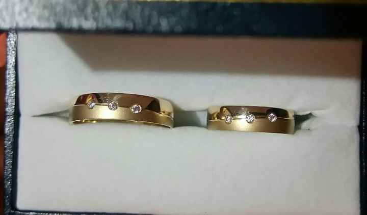 Mis anillos, ¡por fin! - 1