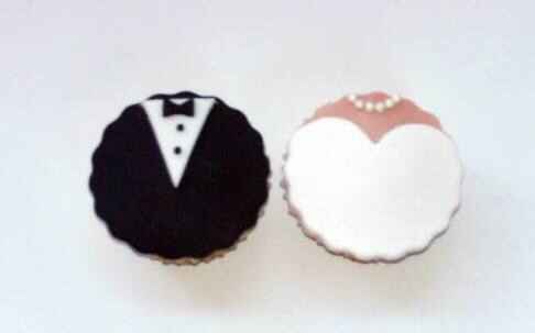 Cupcake de novios - 4