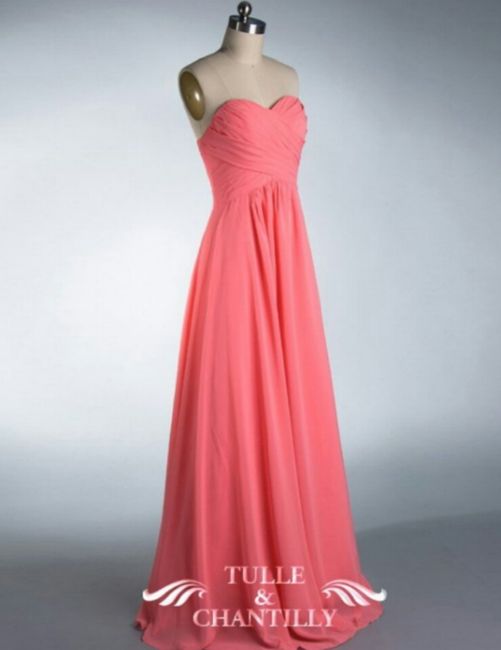 Vestidos de damas - 1