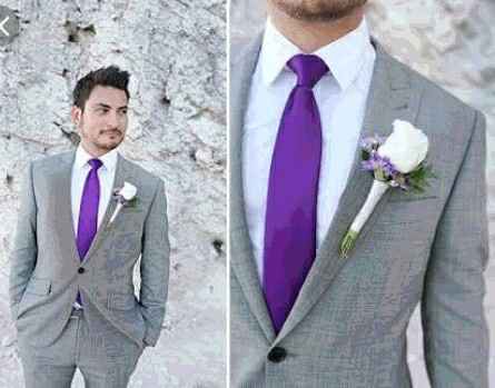 Combinaciones en "lila, blanco & morado" - 8