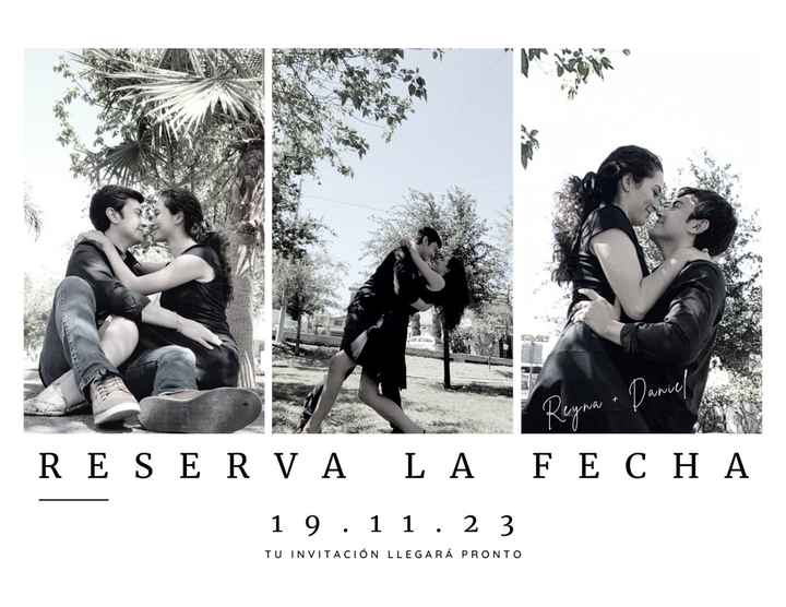 ¿Tendrás Save the date? 📸💍 - 1