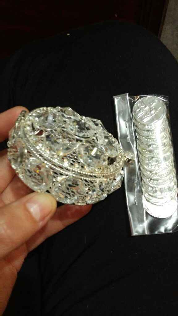  Anillos, arras y lazo ya en mis manos🙌 - 1