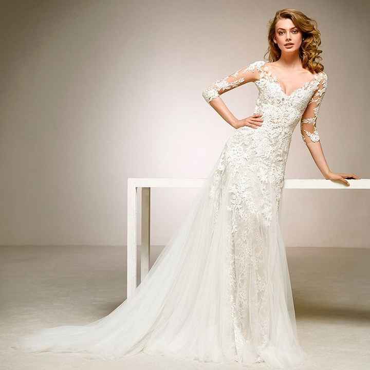 Vestido con encaje