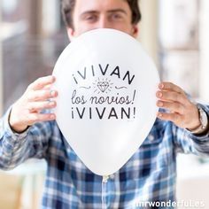 Globo para salida de la iglesia