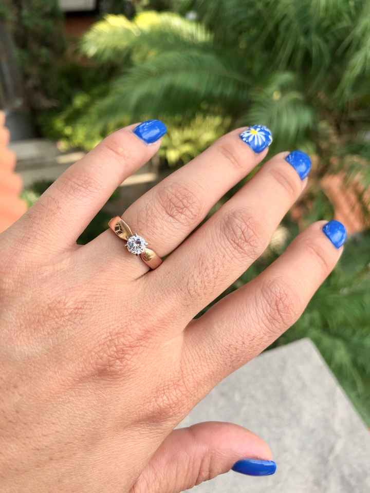 Muestra el anillo - 1