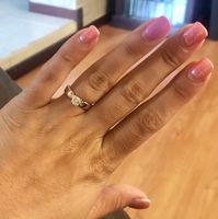 Tu Anillo💍👰🤵💒 compártelo!y la foto  en que dijiste sí 💞 - 1
