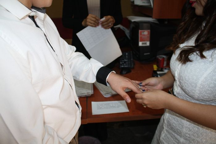 En el registro